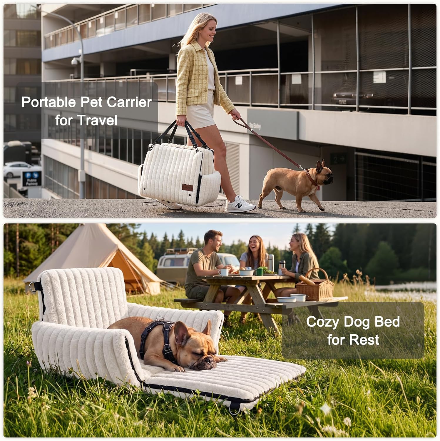 6-in-1 Versatile Dog Car Seat