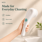 NEZI PowerScrub 360 - Cordless Spin Scrubber, 5 Heads