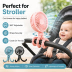 Portable Flexible Clip-On Baby Fan