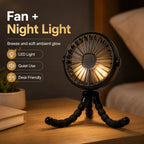 Portable Flexible Clip-On Baby Fan