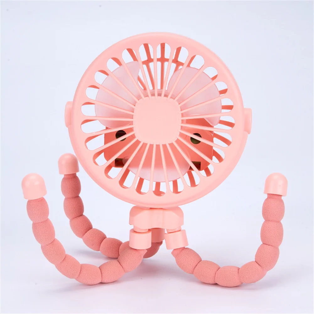 Portable Flexible Clip-On Baby Fan
