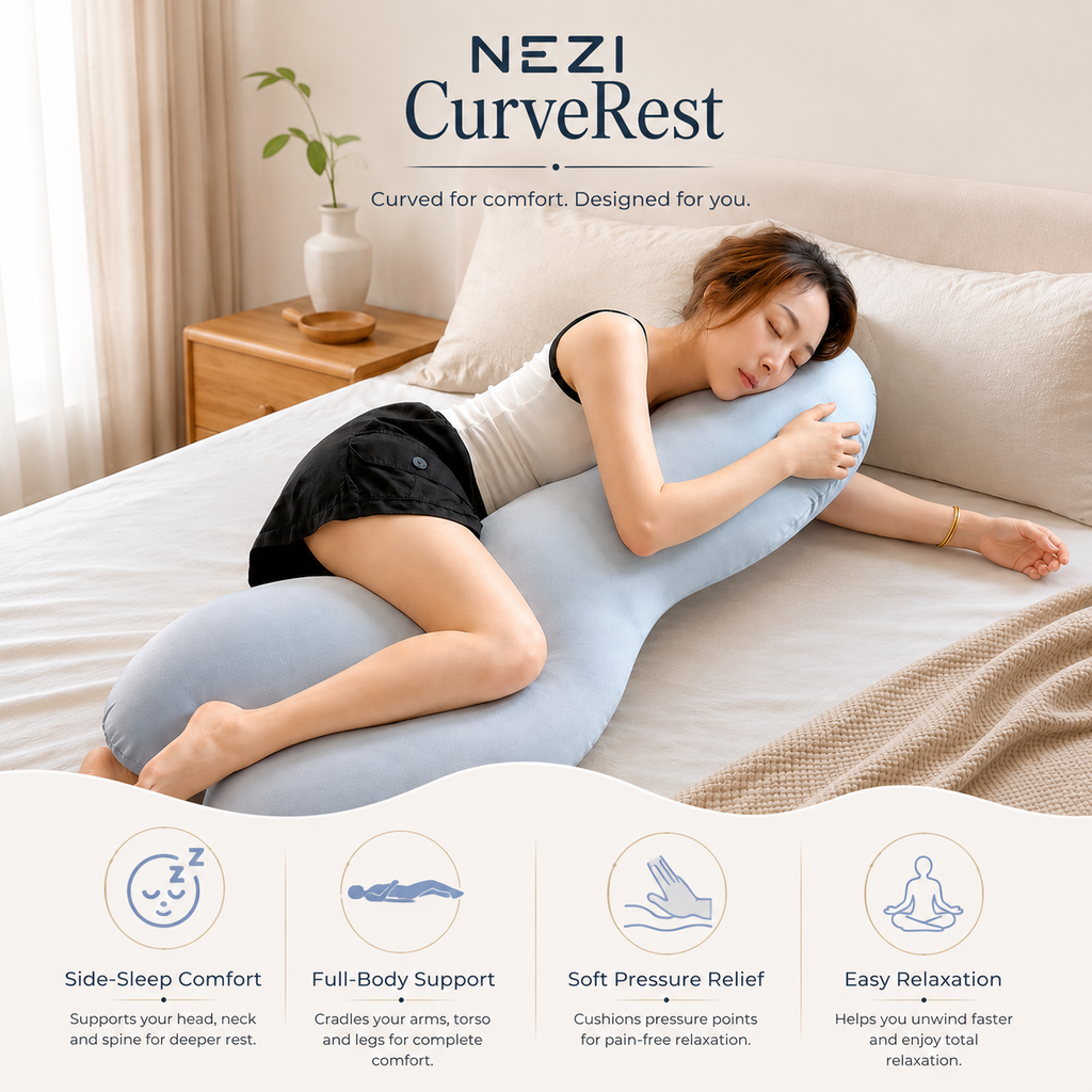 NEZI CurveRest Body Pillow